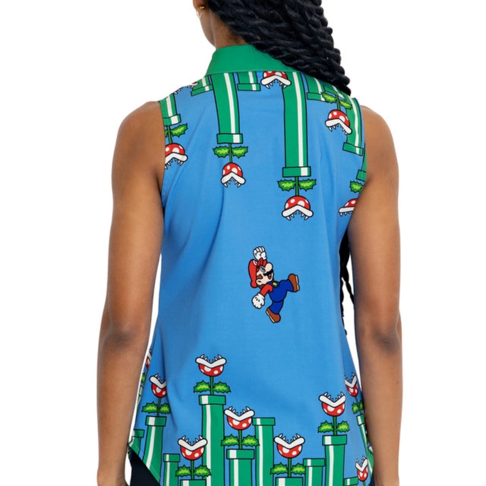 Blackmilk Super Mario piranha top